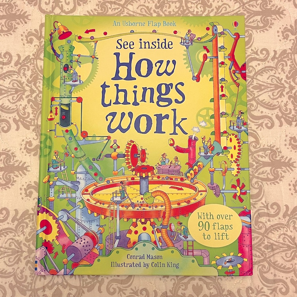 Usborne How Things Work lift the flap book, Hardcover
